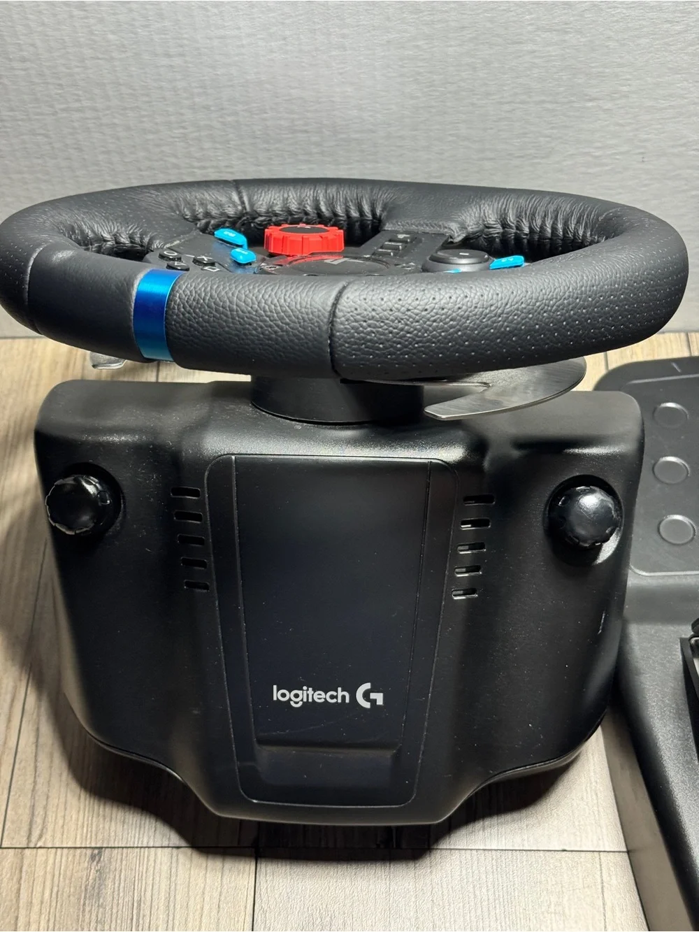 PlayStation Logitech G29 Driving Force Wheel, Pedals, and Shifter Tested Working